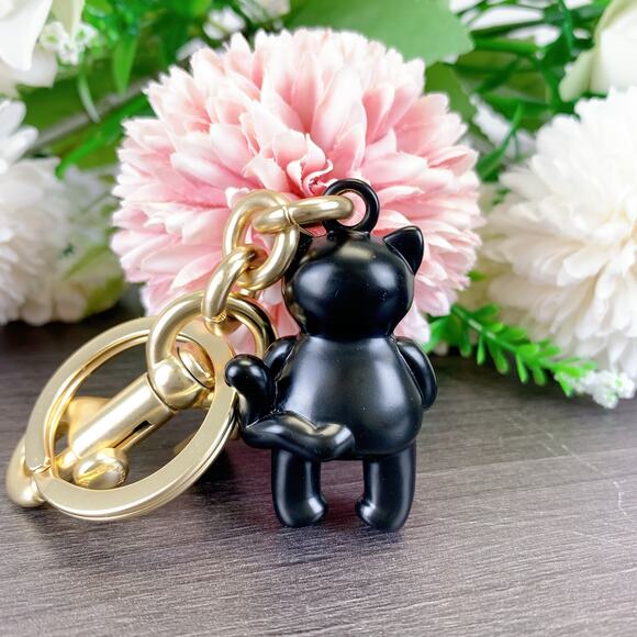 Coach CW480 Halloween Cat Bag Charm - Picture 3 of 5